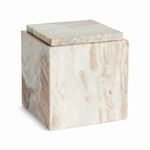 Product Image 1 for Jaqueline Marble Square Lidded Box Tall from Napa Home And Garden