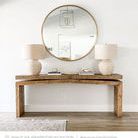 Matthes Console Table Rustic Natural image 8