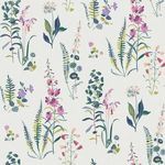 Product Image 1 for Laura Ashley Meadowvale Sprigs Violet Wallpaper from Graham & Brown