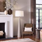 Product Image 2 for Alps Warm Gray Steel Floor Lamp from Jamie Young