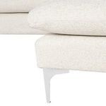 Product Image 3 for Anders Coconut White Chaise Lounge Sectional from Nuevo