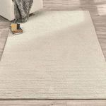 Product Image 5 for Dawson 8'x10' Wool Blend Fabric Handwoven Beige Accent Area Rug from Classic Home Furnishings