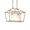 Product Image 1 for Denison 2-Light Wide Outdoor Lantern from Currey & Company