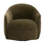 Product Image 1 for Burke Cypress Velvet Swivel Club Chair from Essentials for Living