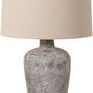 Product Image 1 for Jolayne Grey Textured Ceramic Table Lamp from Surya