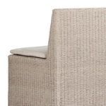 Product Image 9 for Build Your Own: Senna Outdoor Dining Banquette - Vintage White from Four Hands
