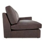 Product Image 3 for Thurlow Right Arm Facing Chair Espresso Brown Leather from Moe's