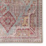 Product Image 4 for Kendrick Indoor / Outdoor Medallion Sky Blue / Pink Area Rug from Jaipur 
