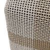 Product Image 3 for Cross Solid Teak Dark Gray Woven Accent Cube from Essentials for Living
