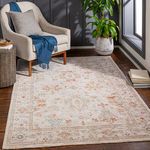 Product Image 3 for Avant Garde Woven Brick Red / Denim Rug - 5'3" Round from Surya