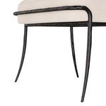 Product Image 4 for Mosquito Natural Black Linen Chair from Arteriors