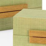 Product Image 3 for Raffia Boxes, Set of 2 from Chelsea House