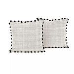Product Image 2 for Black Fringe Trim Pillow, Set Of 2 from Four Hands