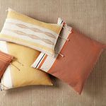Product Image 1 for Parvati Mauve/ Terracotta Tribal Pillow from Jaipur 