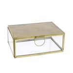 Product Image 5 for Mirrored Jewelry Box With Brass Finish from Homart