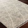 Product Image 4 for Manisa Global Hand-Woven Wool Black / Cream Rug - 5' x 7'6" from Surya