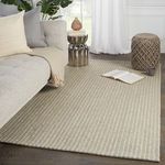 Product Image 2 for Fetia Natural Trellis Light Gray Rug from Jaipur 
