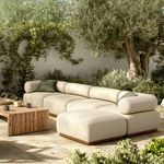 Product Image 2 for Lenox Outdoor 4 Piece Sectional with Ottoman from Four Hands
