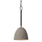Product Image 1 for Concrete Dome Pendant from Regina Andrew Design