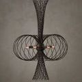 Product Image 14 for Akio Black Wrought Iron Chandelier from Currey & Company