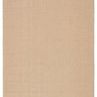 Light gray and beige modern rug with chunky handwoven jute and wool fibers in a natural trellis pattern