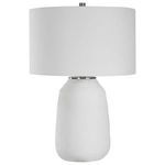 Product Image 4 for Heir White Textured Chalk Table Lamp from Uttermost