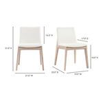 Product Image 12 for Deco Oak Dining Chair, Set of 2 from Moe's