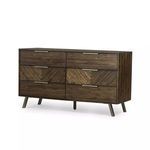 Product Image 6 for Harrington 6 Drawer Dark Wood Dresser from Four Hands