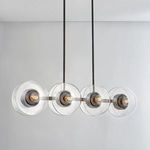 Product Image 5 for Kert 8-Light Island Light - Black Brass from Hudson Valley