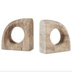 Product Image 2 for Russo Travertine Object Set of 2 from Currey & Company