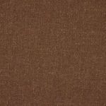 Close-up of textured brown linen fabric on seating surface