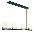 Product Image 1 for Eaton 4 Light Linear Chandelier from Savoy House 