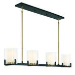 Product Image 1 for Eaton 4 Light Linear Chandelier from Savoy House