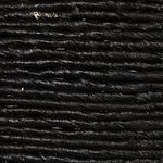 Close-up of tightly handwoven black corn rope texture with slight natural fiber variations