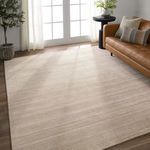 Product Image 5 for Gradient Handmade Contemporary Solid Taupe Rug - 9' x 12' from Jaipur 