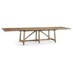 Product Image 3 for Sidereal French Laundry Stripped Brown Chestnut Dining Table from Johnathan Charles