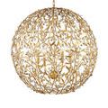 Product Image 1 for Secret Garden Gold Orb Chandelier from Currey & Company