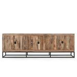 Product Image 5 for Flint Six-Door Mango Wood Sideboard from Classic Home Furnishings