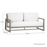 Product Image 5 for Avondale Natural N-dura Loveseat from Summer Classics