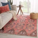 Product Image 2 for Lani Medallion Pink/ Blue Rug from Jaipur 