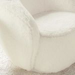 Product Image 8 for Adley Upholstered Plush Swivel Chair from Classic Home