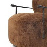 Product Image 9 for Plath Ochre Shearling Swivel Chair from Four Hands