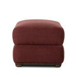 Product Image 3 for Solae Ottoman Broadway Bordeaux from Four Hands
