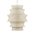 Product Image 8 for Phebe Large Rattan Chandelier from Currey & Company