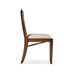 Product Image 4 for Regency Mahogany Curved Back Side Chair Set of 2 from Johnathan Charles