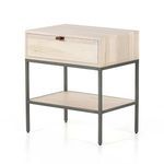 Product Image 14 for Trey Dove Poplar & Natural Iron Nightstand from Four Hands