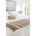 Product Image 4 for Zuma Cotton Queen Blanket - Cream from Pom Pom at Home