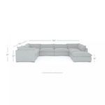 Product Image 1 for Westwood 7 Piece Sectional W/ Ottoman from Four Hands
