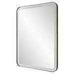 Product Image 7 for Crofton Lighted Black Large Mirror from Uttermost