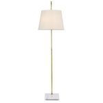 Product Image 3 for Cloister Brass Floor Lamp from Currey & Company